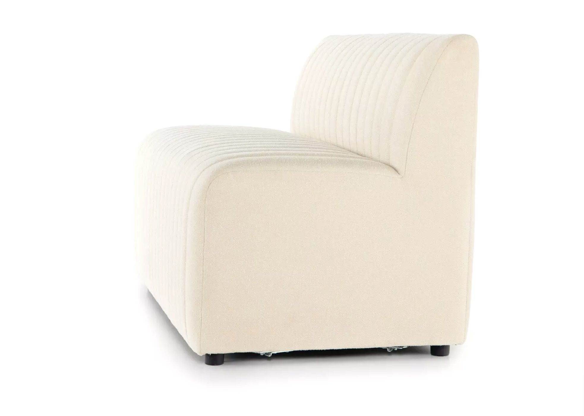 Augustine 49" Dining Bench: Product Side View