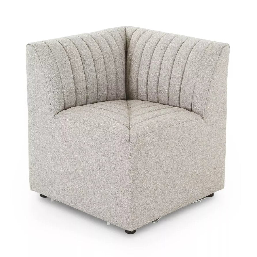 Augustine Corner Chair: In Orly Natural