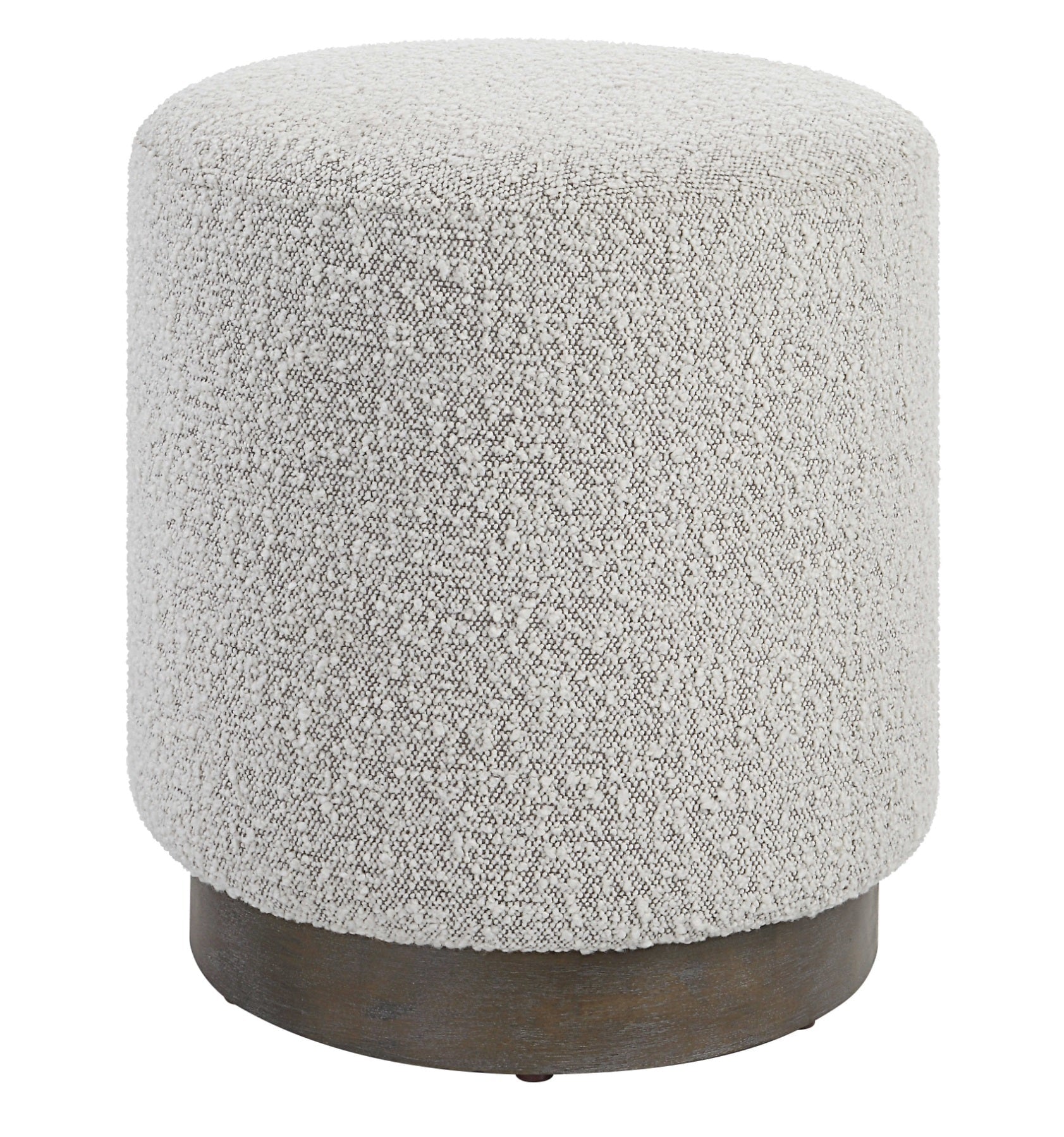 Avila Ottoman in Gray: Available at City Home PDX