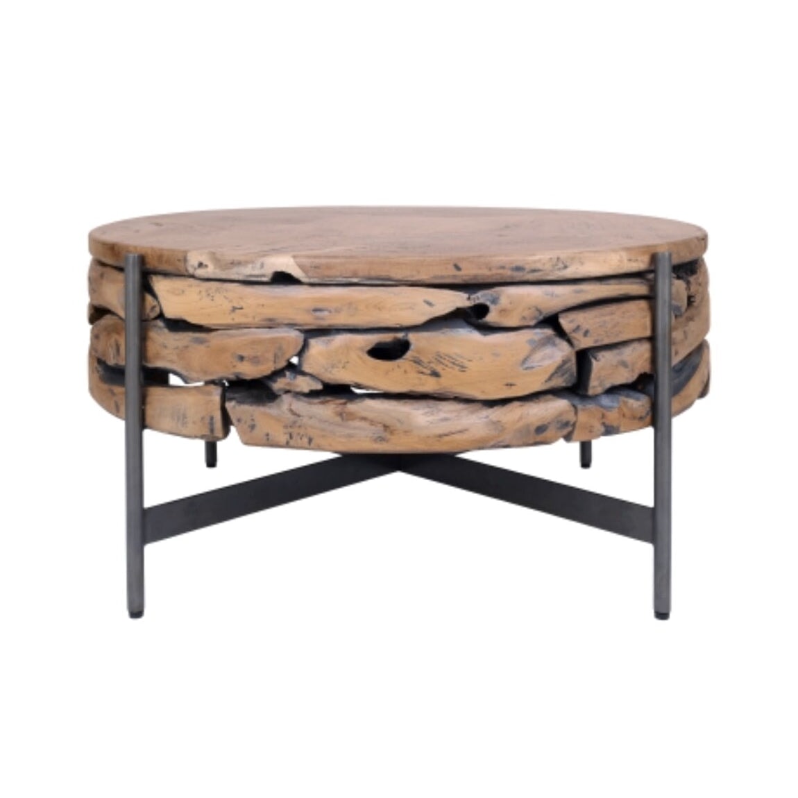 Bardo Reclaimed Teak Coffee Table: Available at City Home PDX