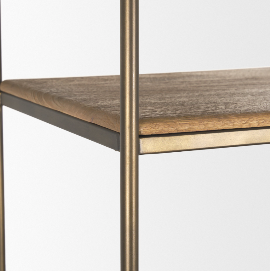 Baron 4-Door Shelving Unit: Up-Close Product Shelving View