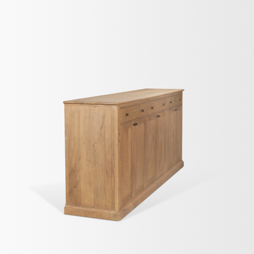 Baron 6 Door Sideboard: Product Quarter iew