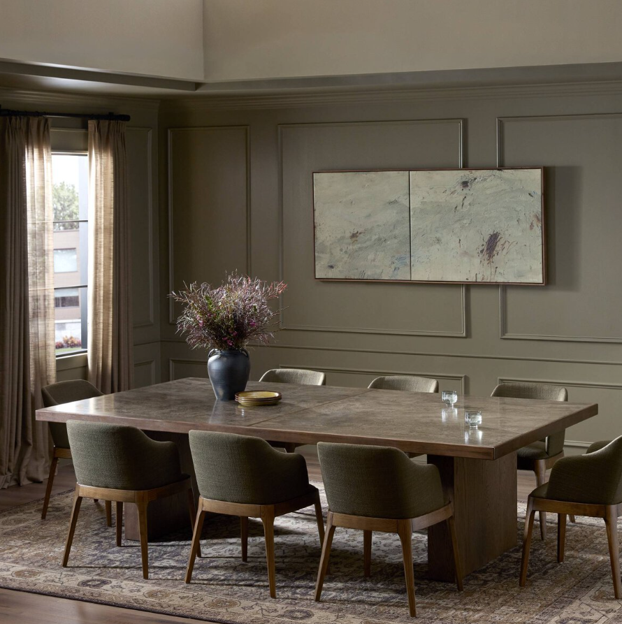 Bato Ping Pong Table: Gunmetal Clamps Product View: Converted Dining Table Product View