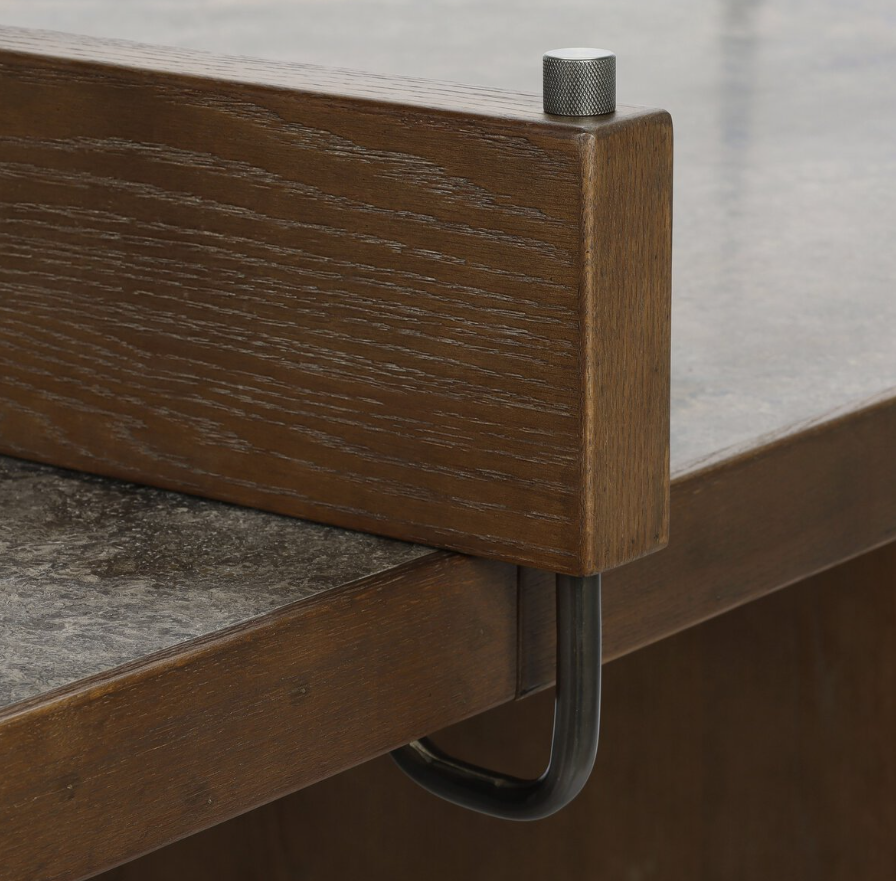 Bato Ping Pong Table: Gunmetal Clamps Product View