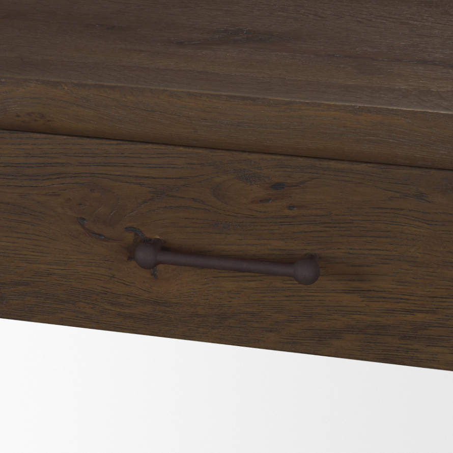 Belford Console Table: Drawer Hardware View