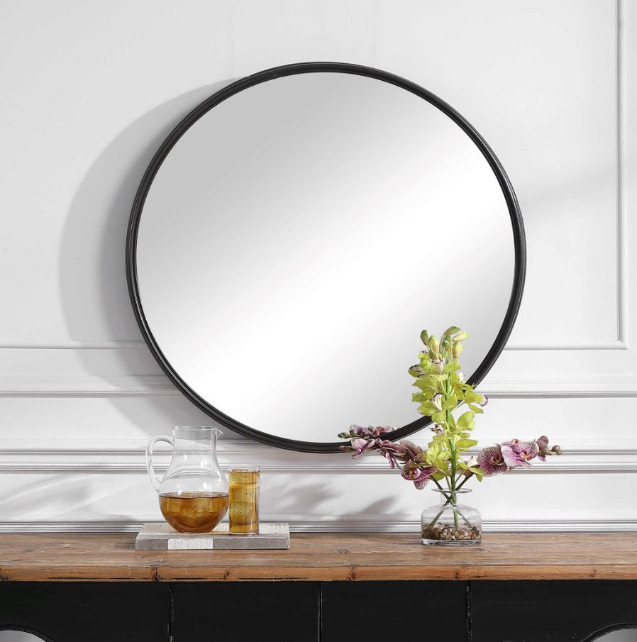 Belham Round Mirror: Product Style View