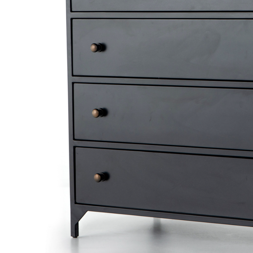 Belmont Tall 8 Drawer Dresser: Up-Close Product View