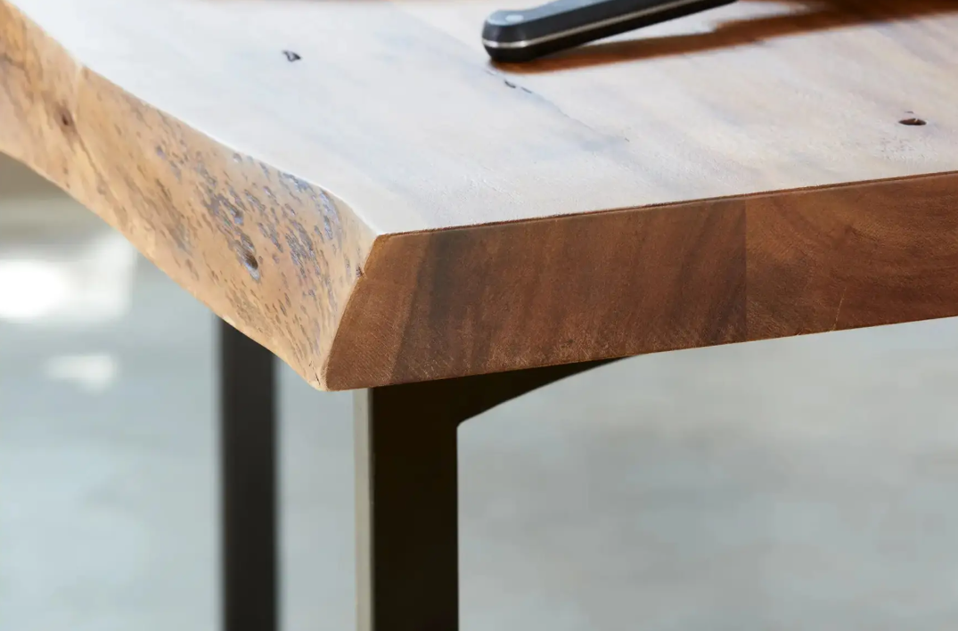 Bent Counter Table: Product Corner View