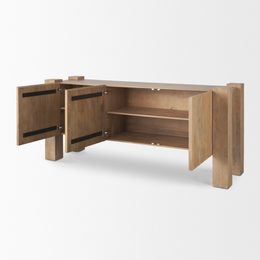 Beth Sideboard: Open Cabinet Doors Product View