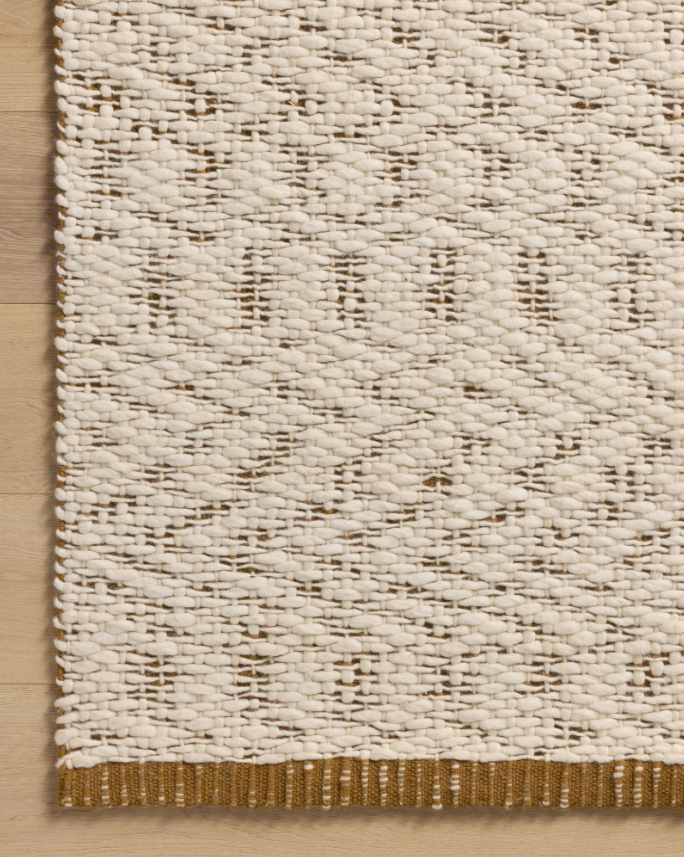 Magnolia Home By Joanna Gaines Betty Rug in Ivory/Spice: Up-Close Product View
