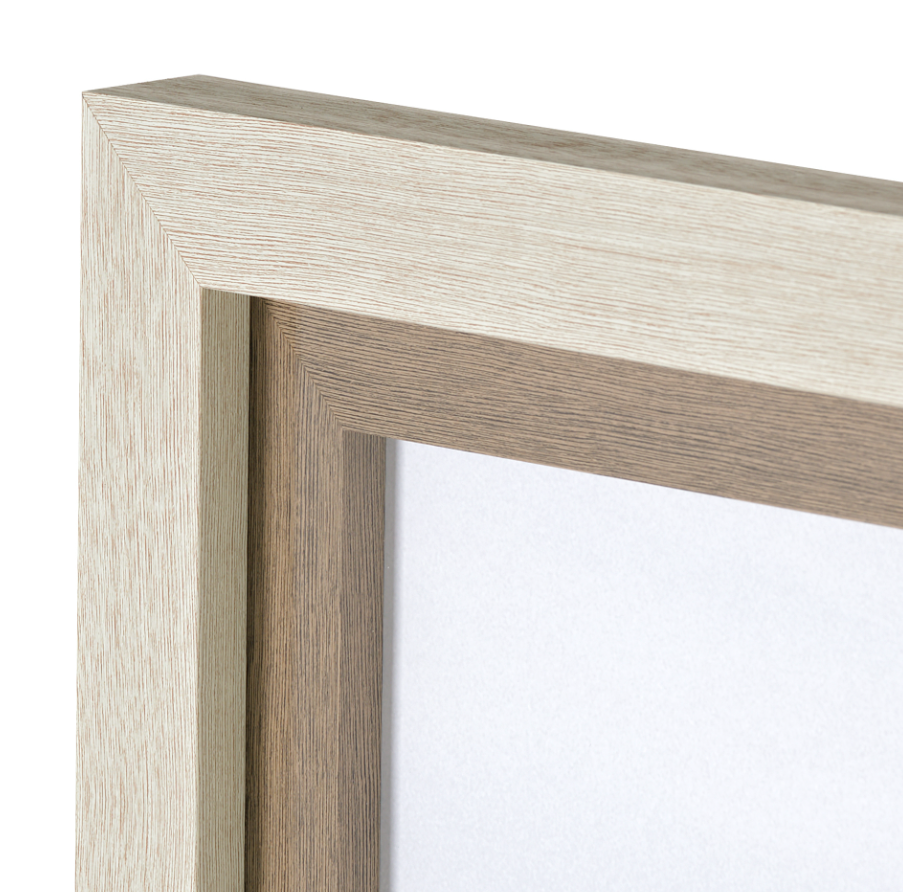 Bison Crossing Art Print: Product Corner View