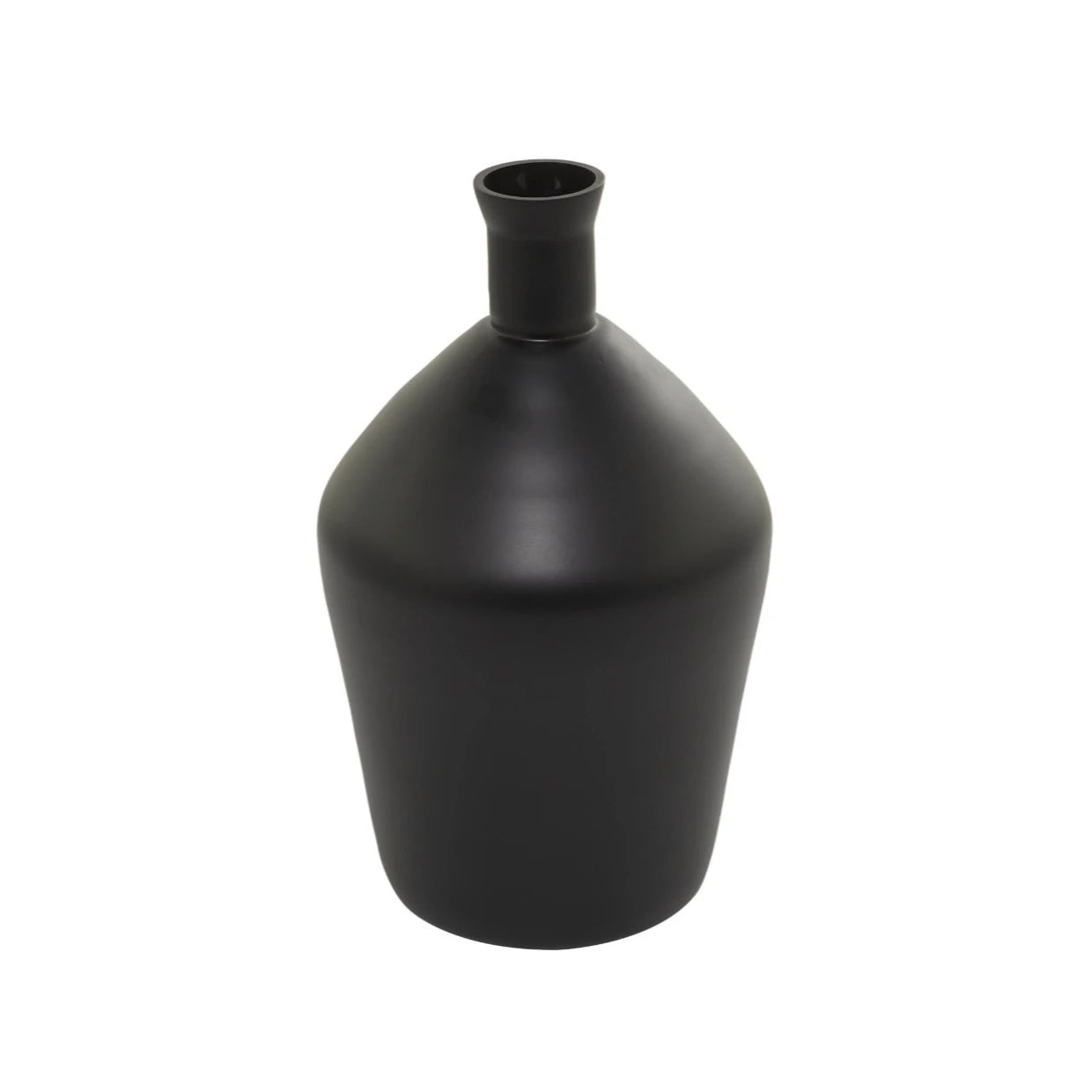 Black Glass Vase: Available at City Home PDX