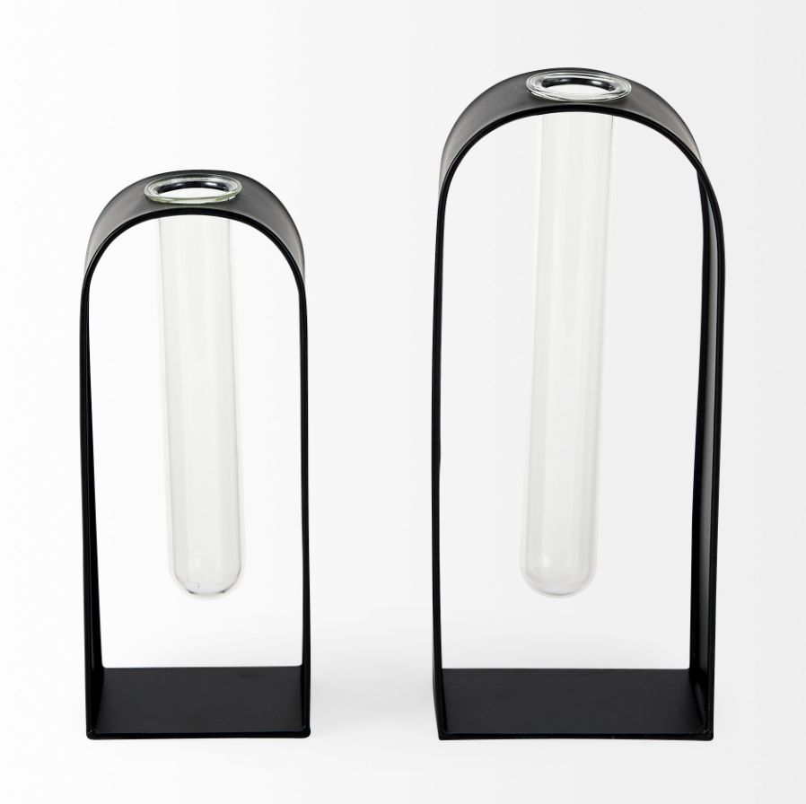 Boyer Set of 2 Test Tube Decorative Objects: Available at City Home PDX