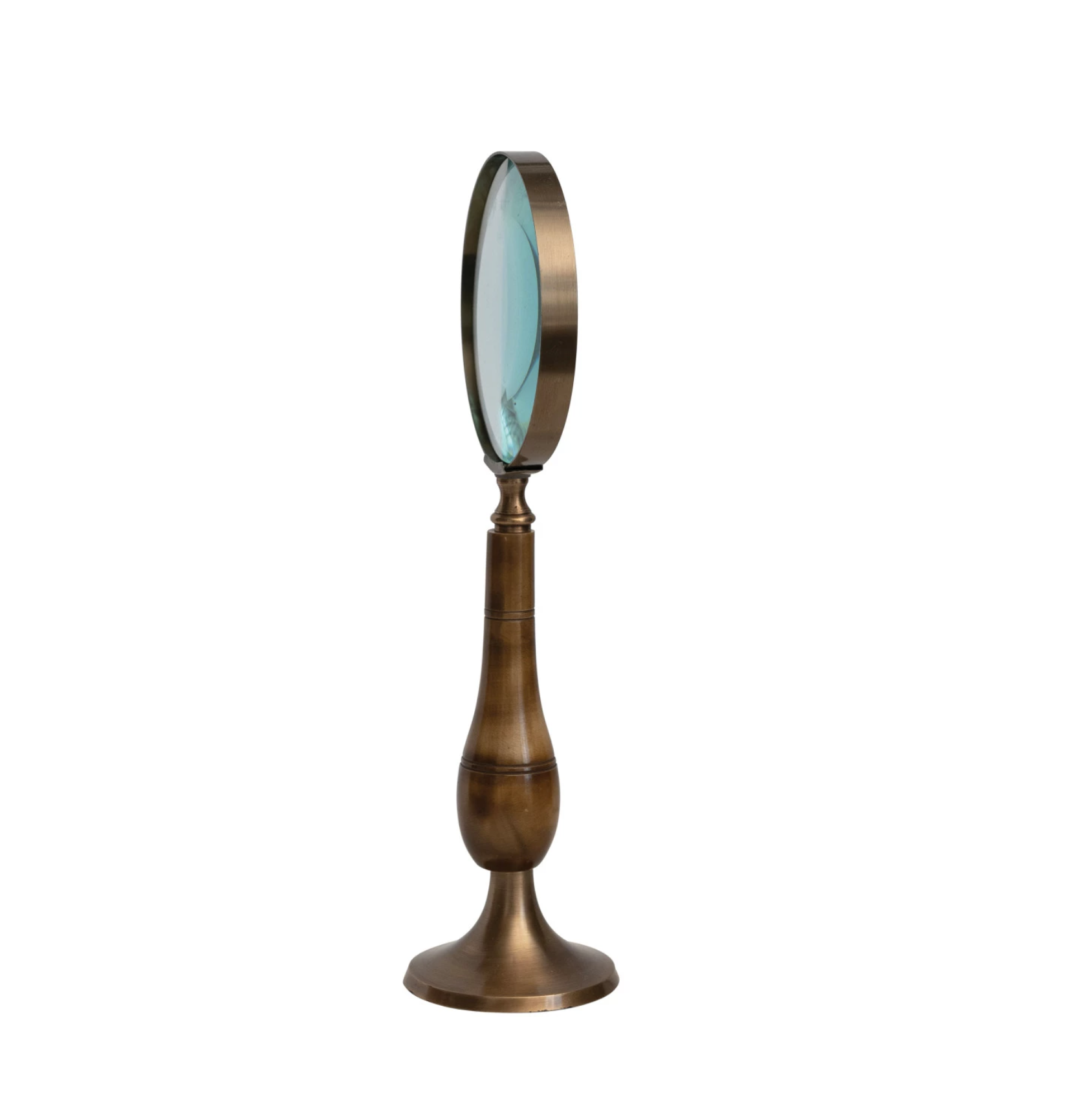 Brass & Bone Magnifying Glass: Product View