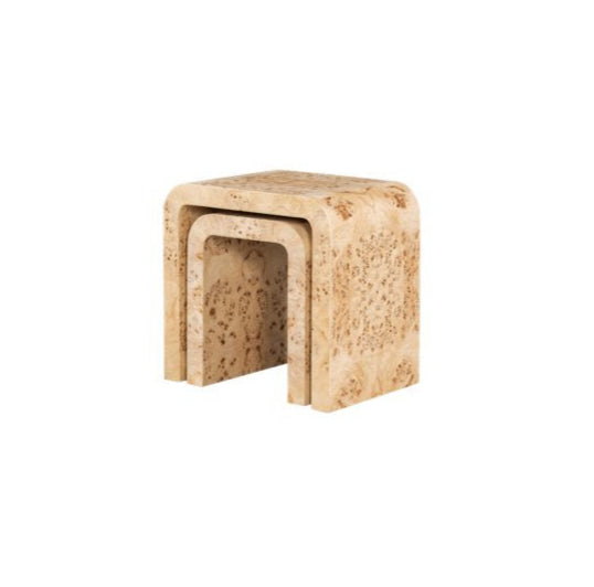 Brea Nesting Tables: Available at City Home PDX