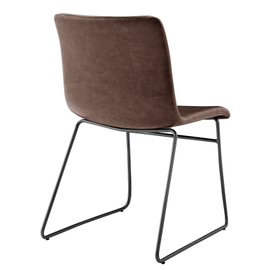 Bruce Dining Side Chair: Product Quarter View