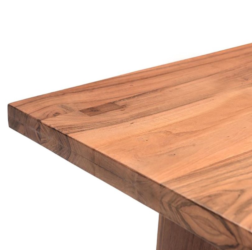 Barcelona 80" Dining Table: Product Corner View