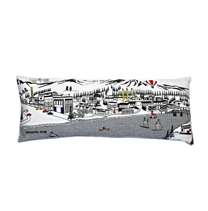 Bend Skyline Pillow: Day Finish in Queen Size