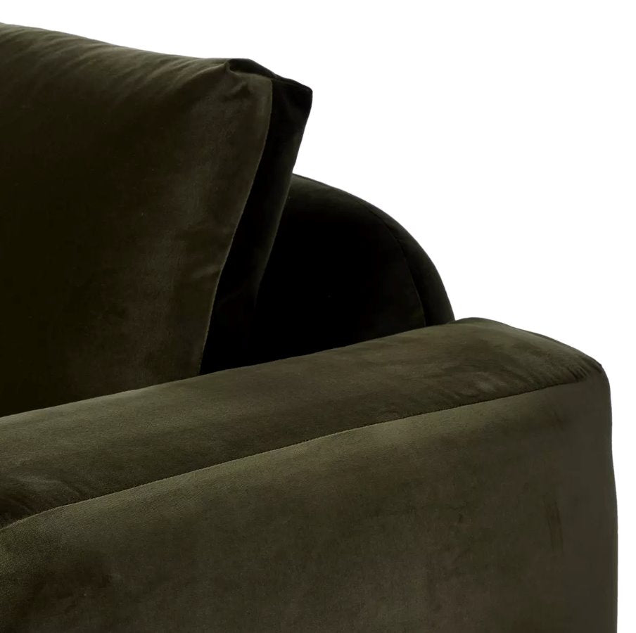 Benito 90" Sofa: 2nd Armrest View