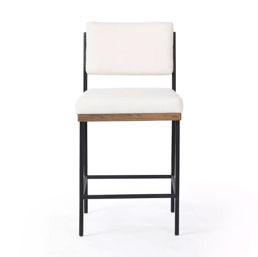 Benton Counter Stool: In Fayette Cloud Finish