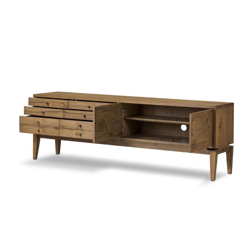 Bergstrom Media Console: Open Storage View