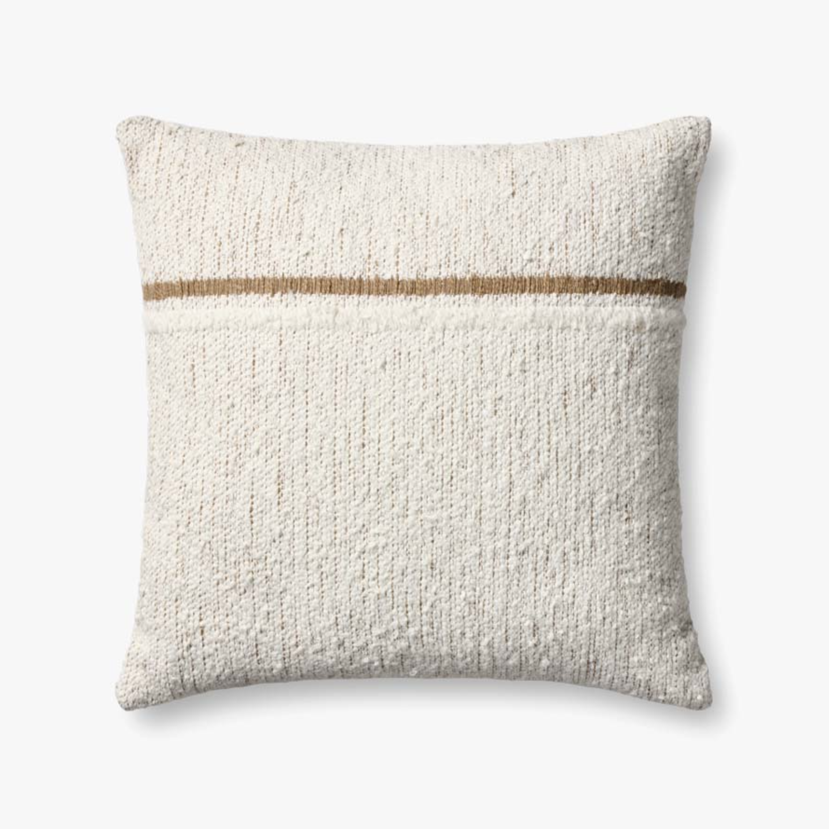 Boucle Striped Pillow: Available at City Home PDX