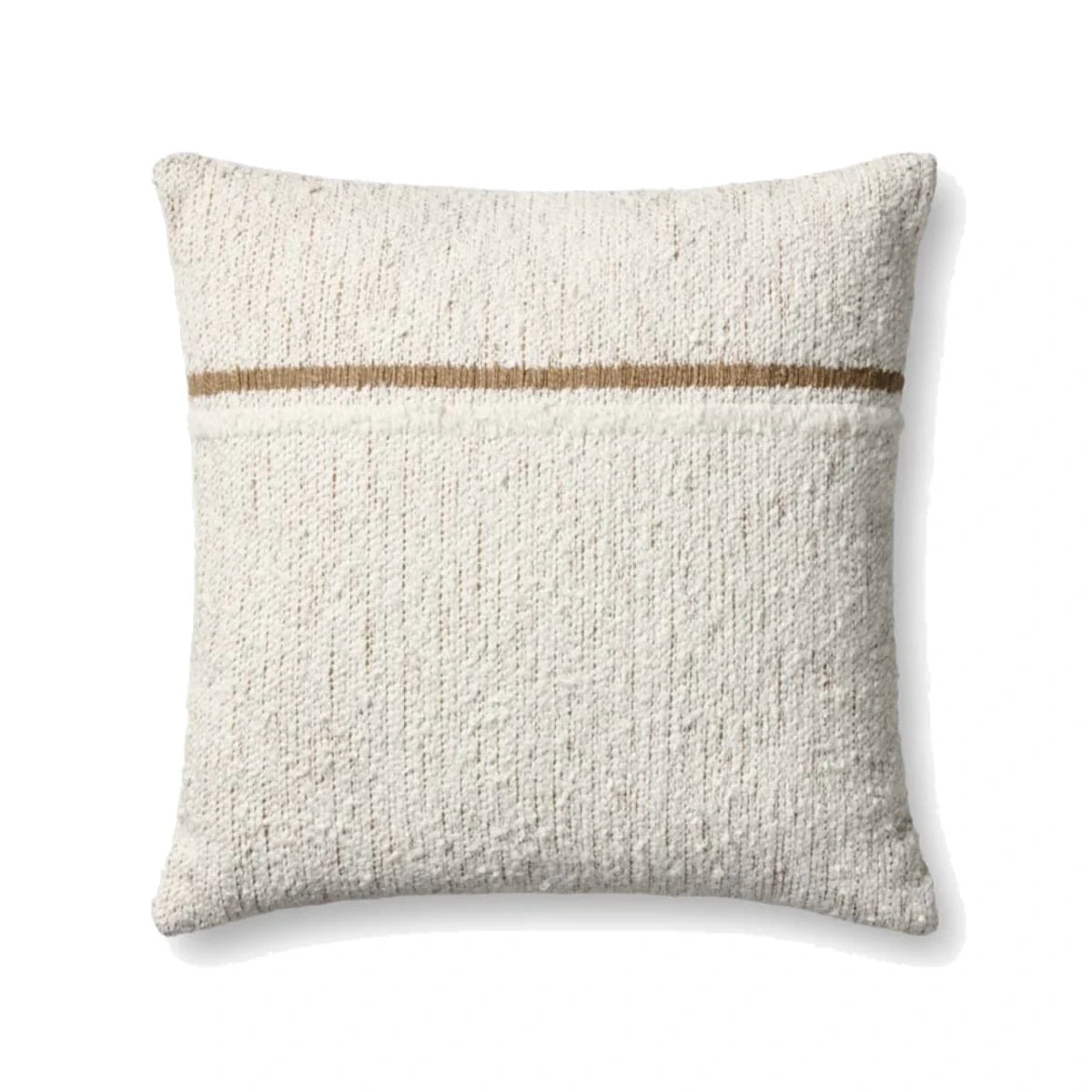 Boucle Striped Pillow: Available at City Home PDX
