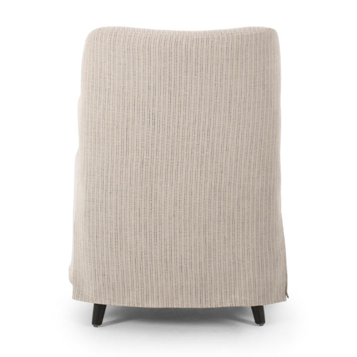 Amber Lewis X Four Hands Brently Dining Chair: Product Back View