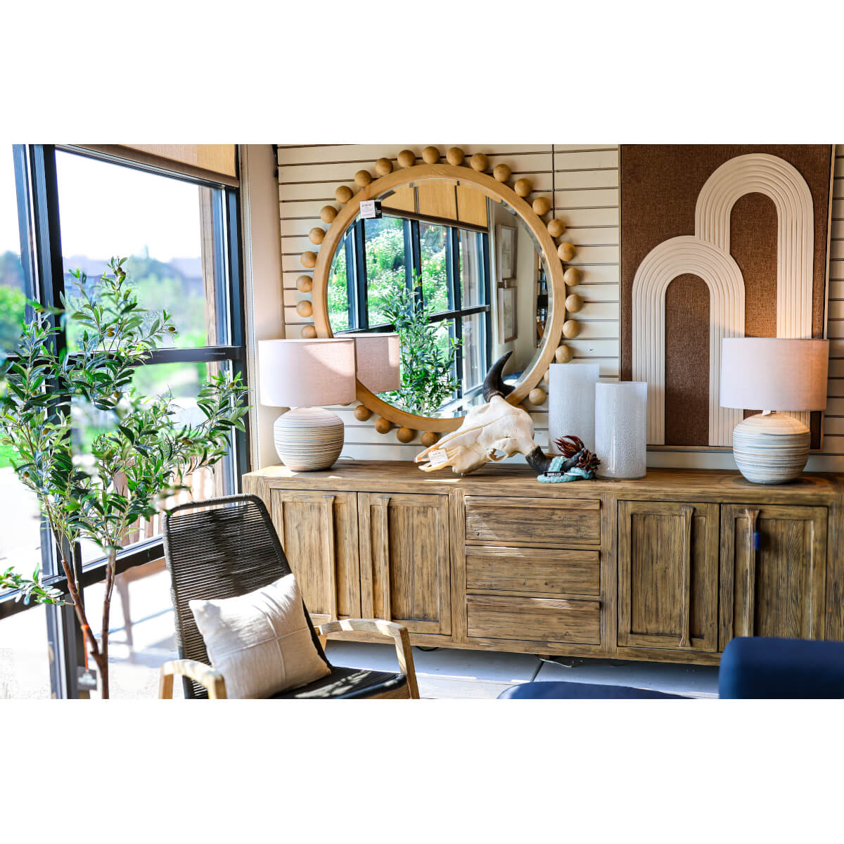 Briarbrook Sideboard - styled in the City Home showroom