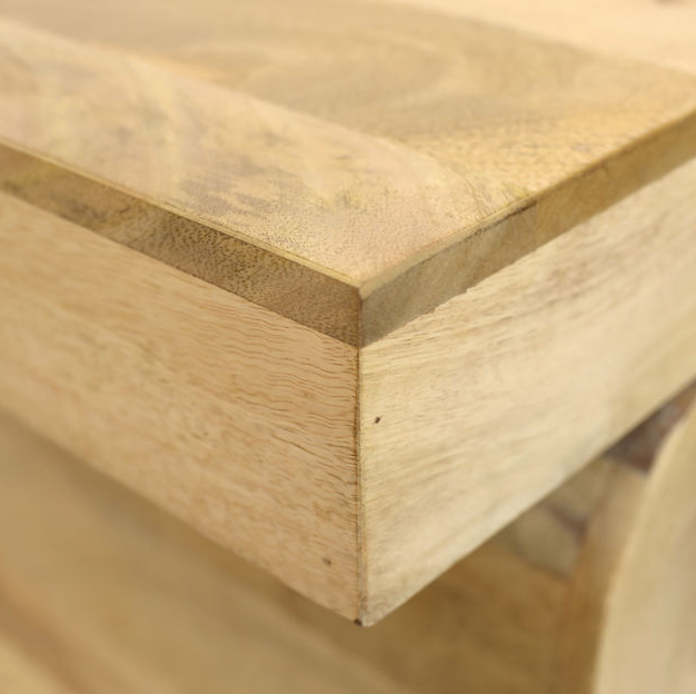 Casimiro Side Table: Up-Close Product Corner View