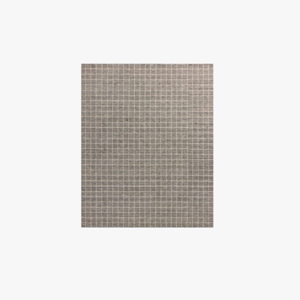 Amber Lewis X Loloi Cedar Rug in Charcoal/Ivory: Available at City Home PDX