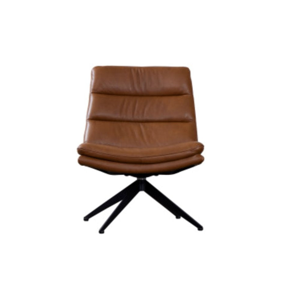 Cetus Leather Accent Chair: Available at City Home PDX