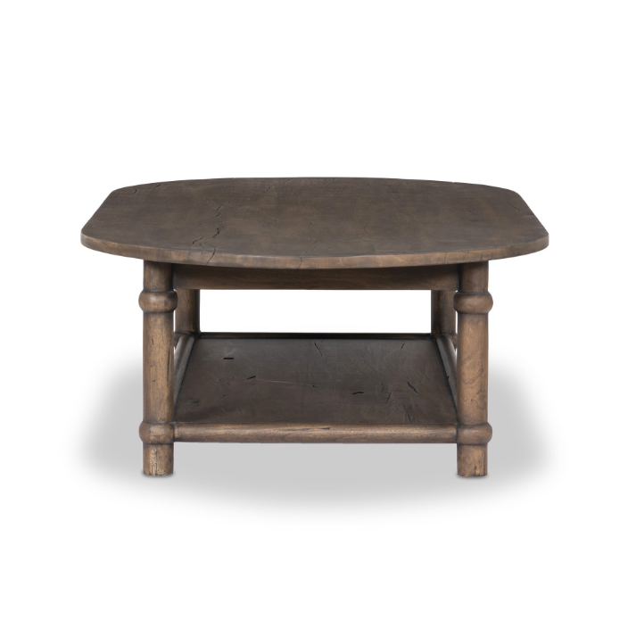 Amber Lewis X Four Hands Charnes Coffee Table: Product Side View