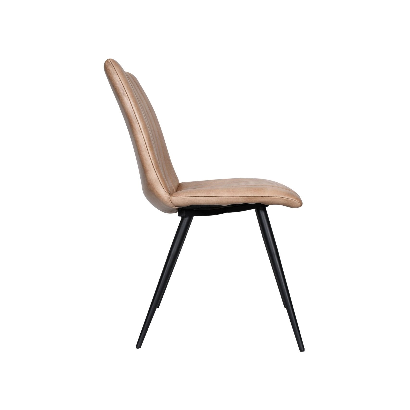 Chelsea Dining Chair in Antique Ivory: Product Side View