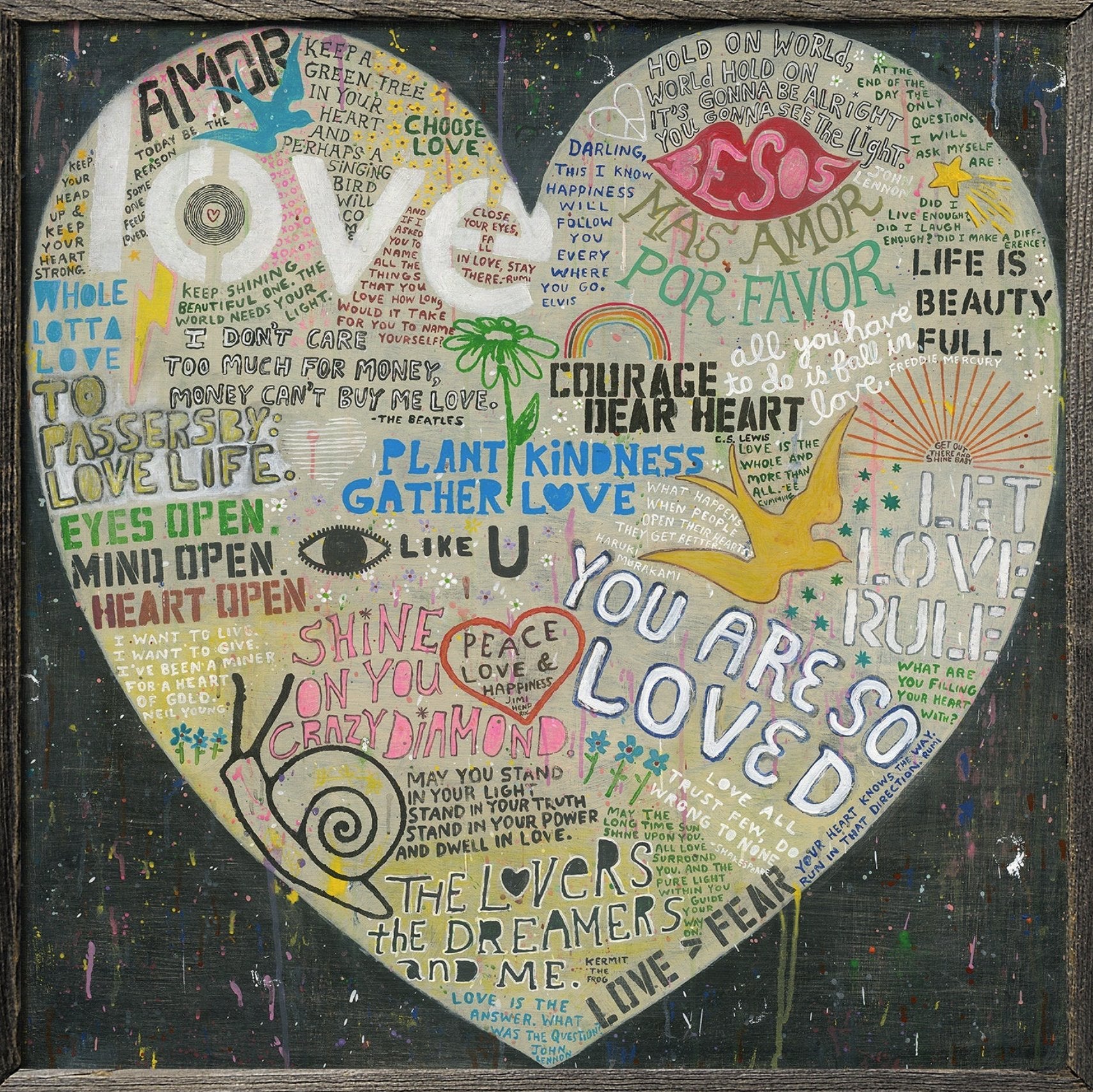 Choose Love Art Print: Available at City Home PDX