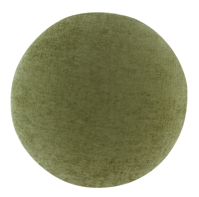 Cielo Chenille Ottoman: Top Product View