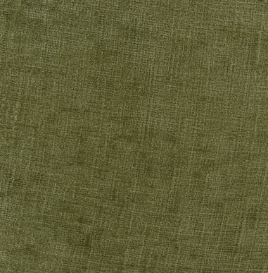 Cielo Chenille Ottoman: Soft-Green Chenille Fabric