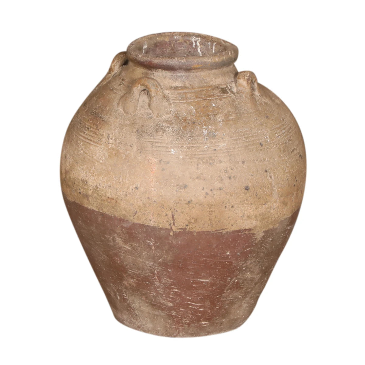Artisan Crafted Clay Pot-Style B: Product View