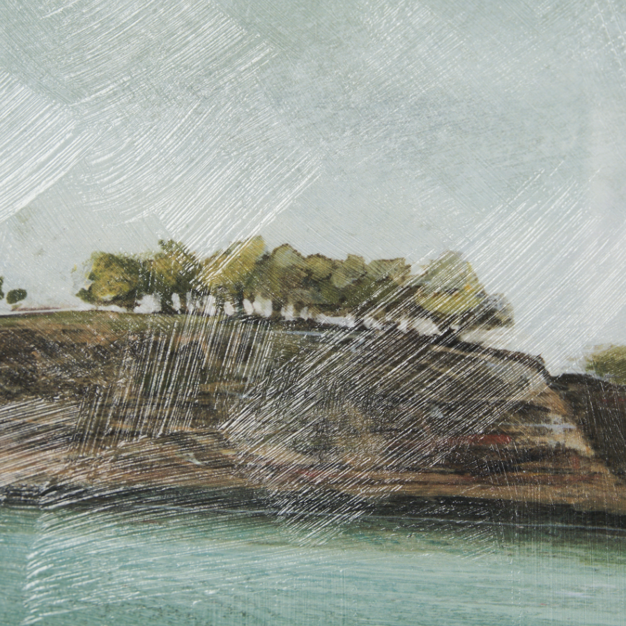 Coastal Destination Wall Art: Up-Close Print View