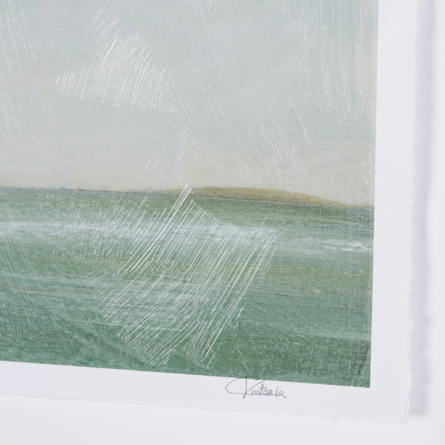 Coastal Destination Wall Art: 2nd Up-Close Print View