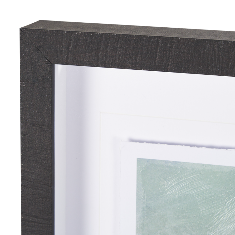 Coastal Destination Wall Art: Up-Close Product Corner View