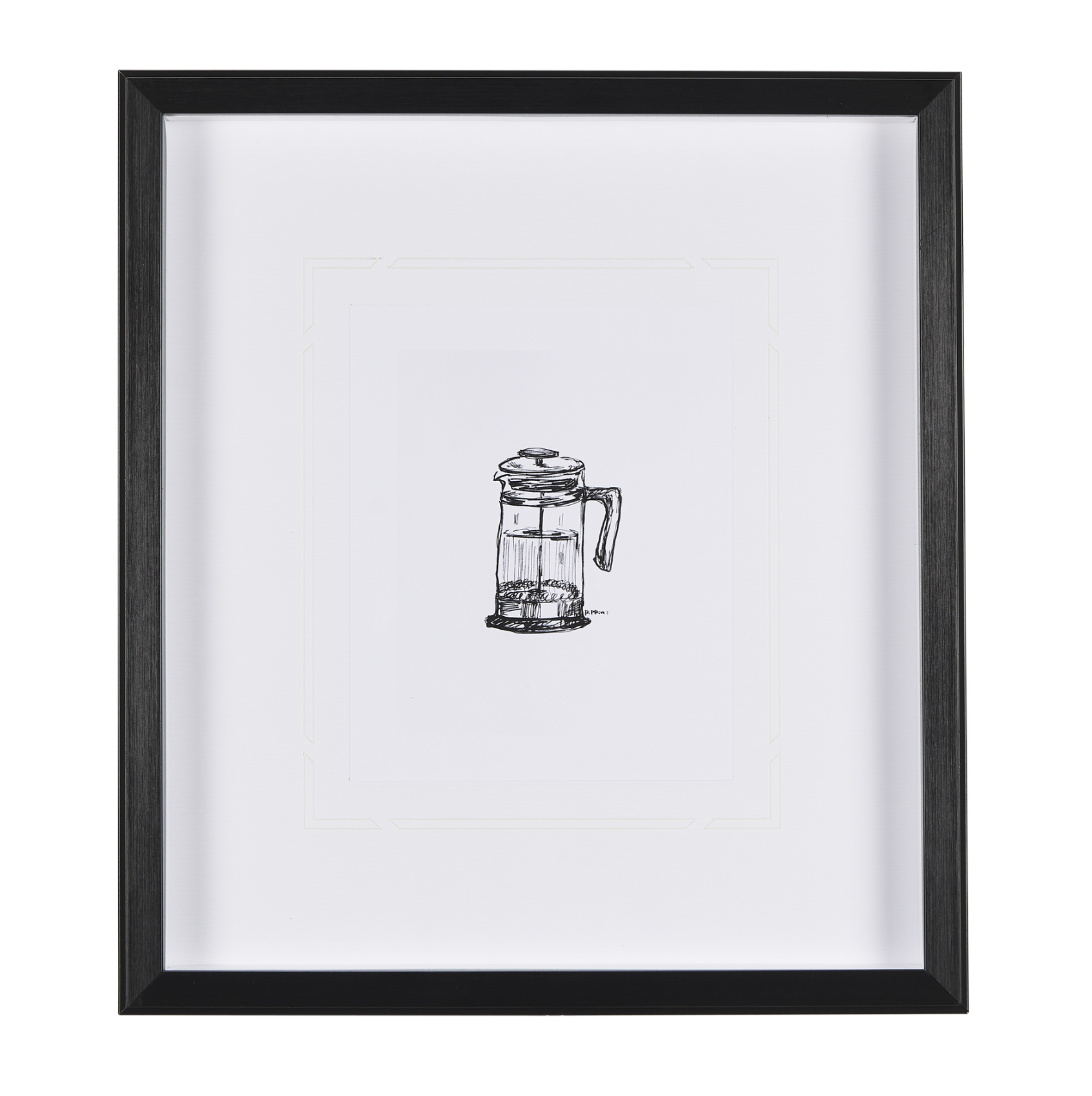 Coffee Collection Framed Art Print