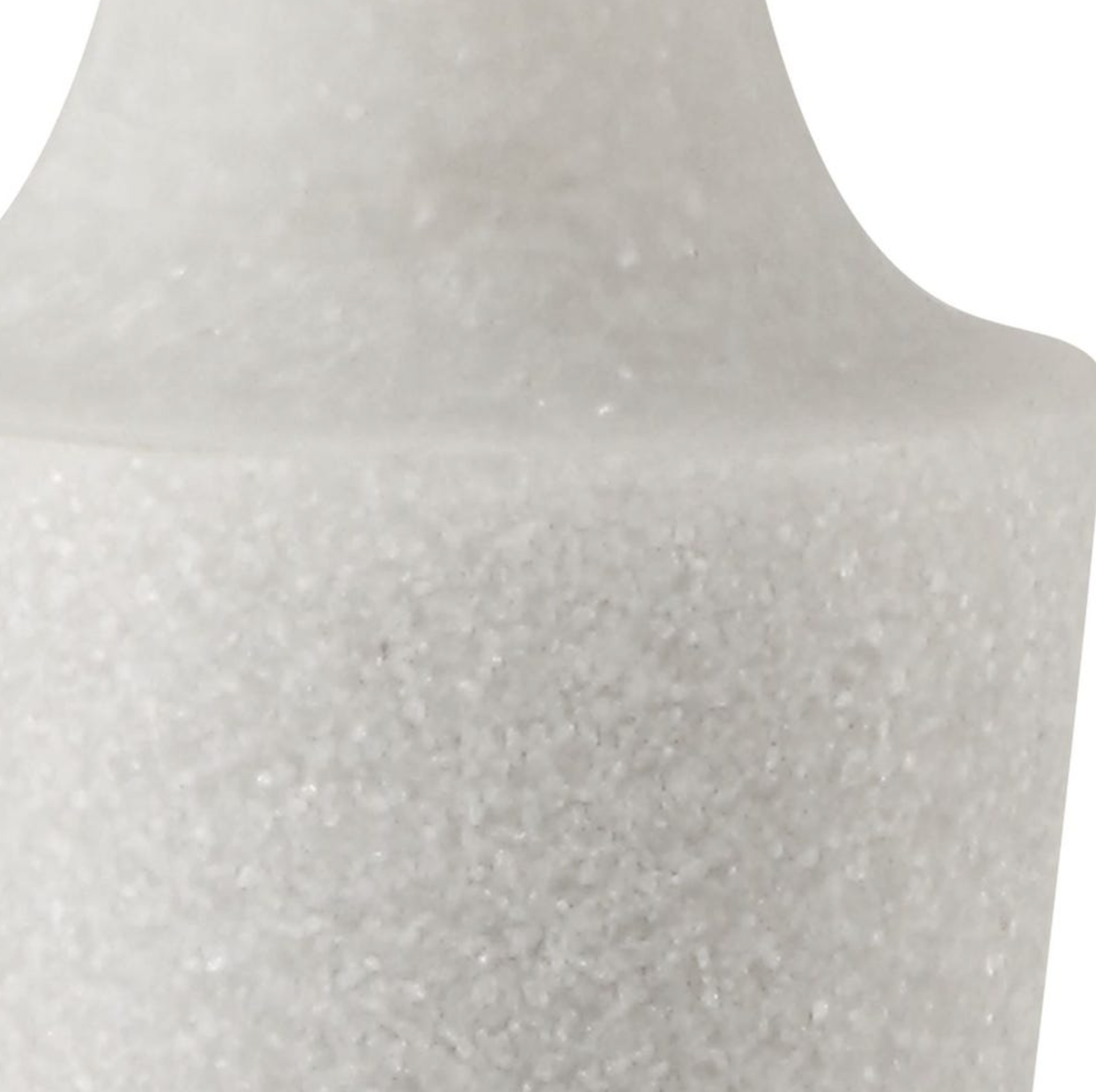 Colette Floor Lamp: Man-Made Thassos Marble Finish View