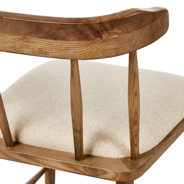Colter Dining Chair: Tapered Spindle Product Details View