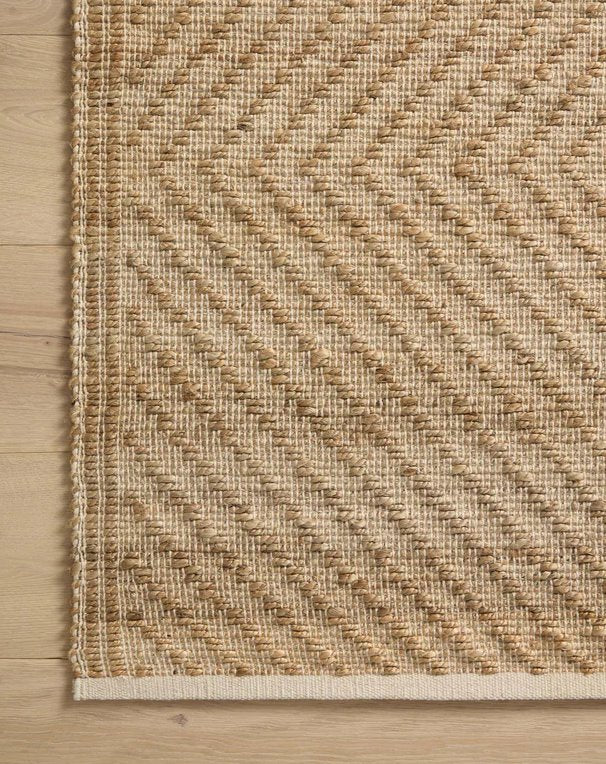 Angela Rose x Loloi Colton Rug in Natural/Ivory: Up-Close Product View