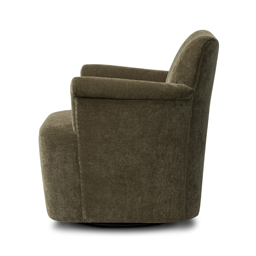 Camellia Swivel Chair: Product Side View