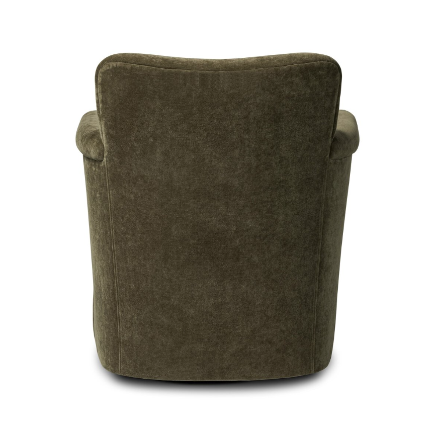 Camellia Swivel Chair: Product Back View
