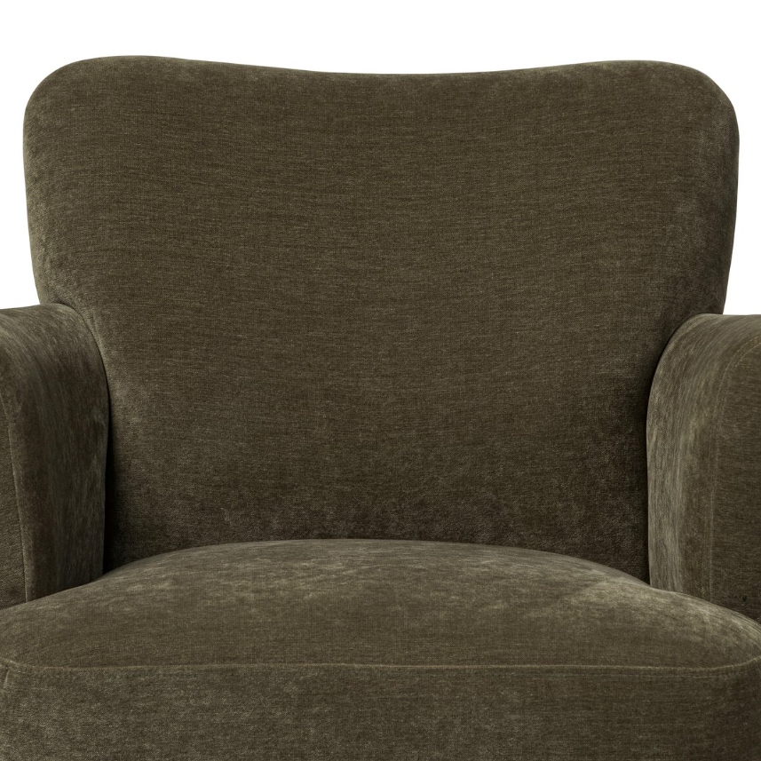 Camellia Swivel Chair: Front Product Backrest View