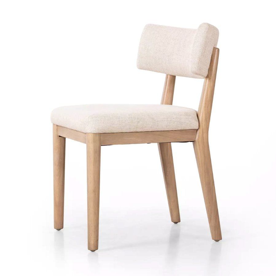 Cardell Dining Chair in Essence Natural: Product Quarter View
