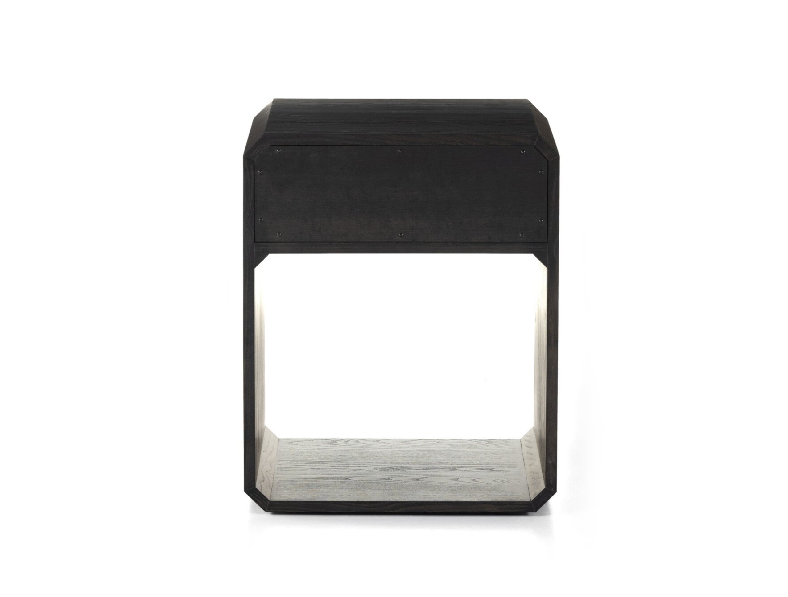 Caspian Nightstand: Product Back View